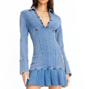 NWOT SOLD OUT I AM GIA Molly Denim Dress